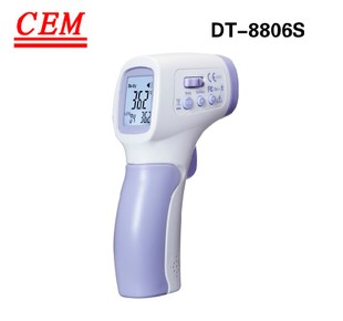 香港CEM DT-8806S专业红外线人体测温仪 DT8806S 流感专用